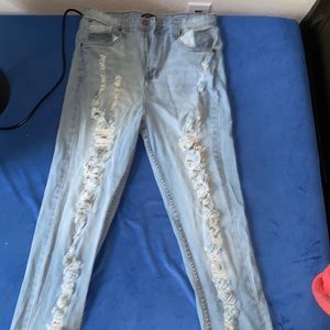 prettylittlething jeans size 8